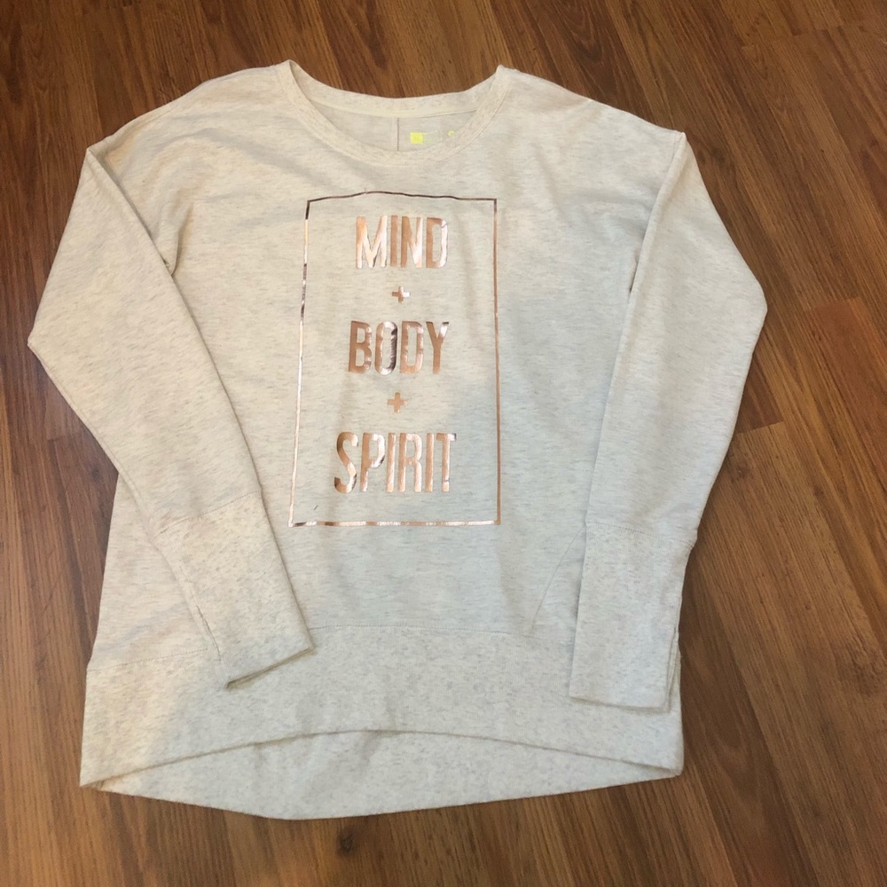 Long sleeve after workout shirt